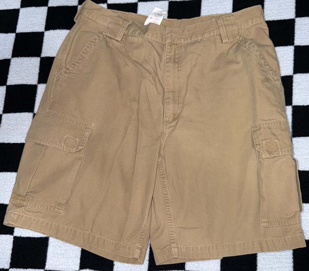 Carhartt B164GKH Men's Relaxed Fit Cargo Shorts Khaki